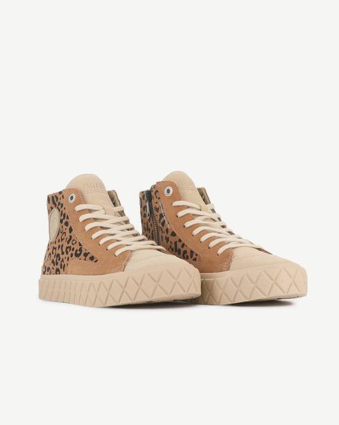 PALLA ACE CHUKKA SUEDE - DEAR BROWN / SAND