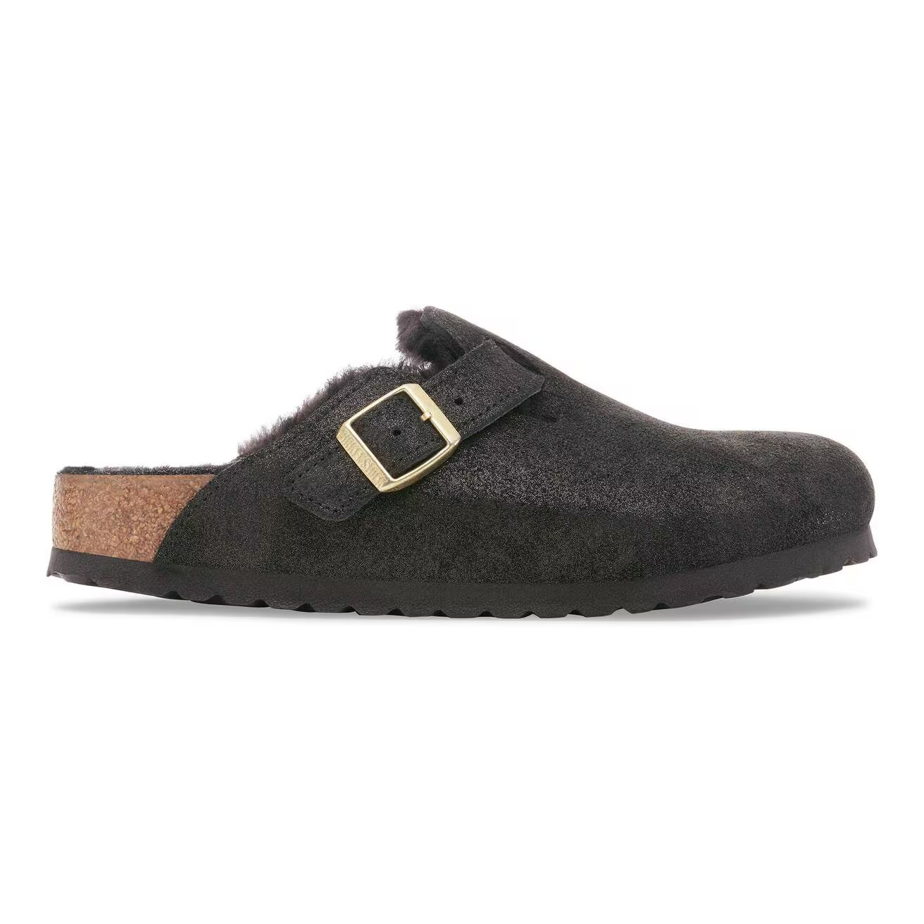 Boston Shearling - Suède Shimmer Black