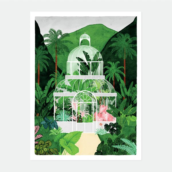 Affiche - Serre Tropicale