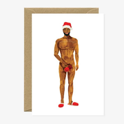 Carte de voeux Noël - Christmas Boy