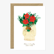 Carte de voeux Noël - Christmas Bouquet