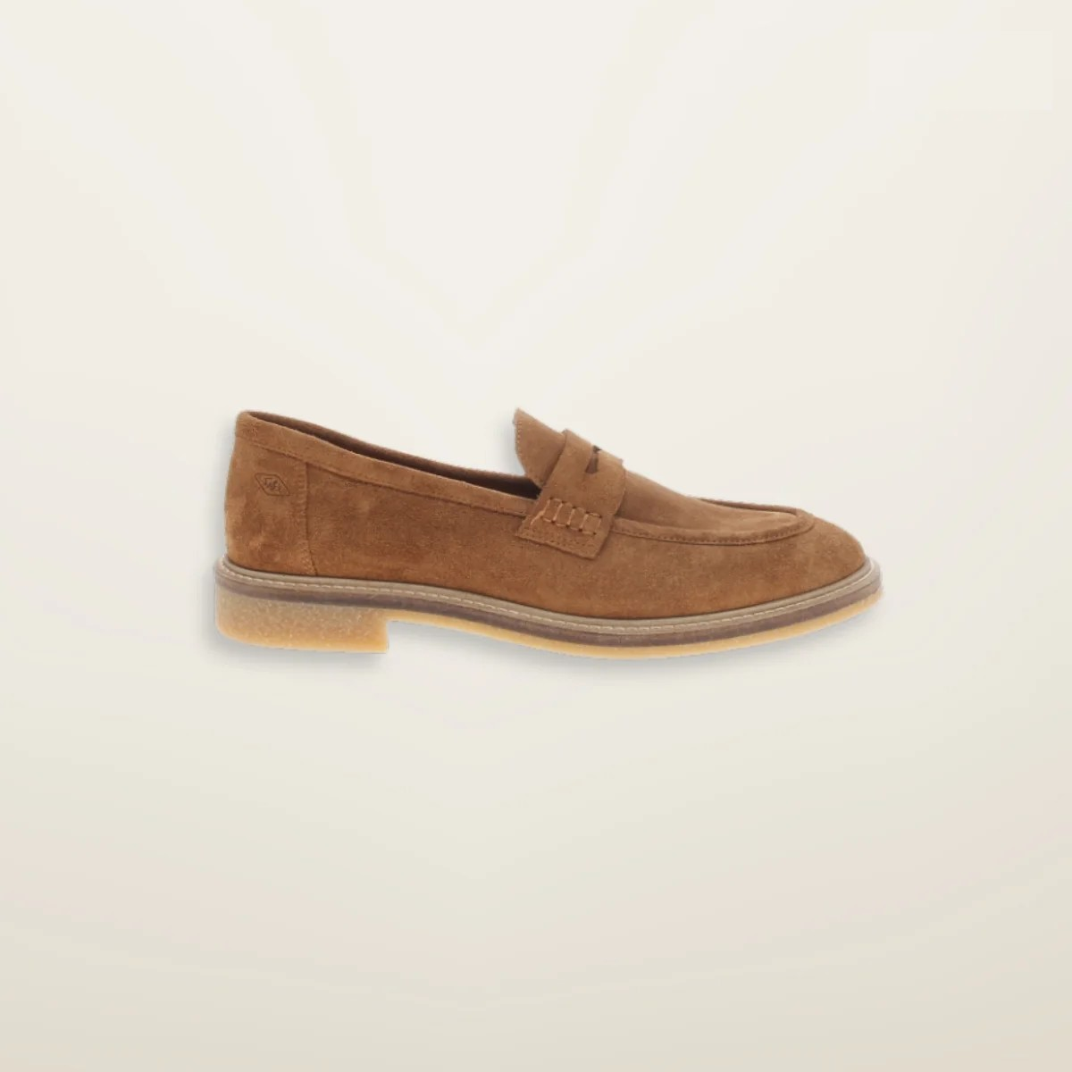 Derbies S3804 - Suede Cognac