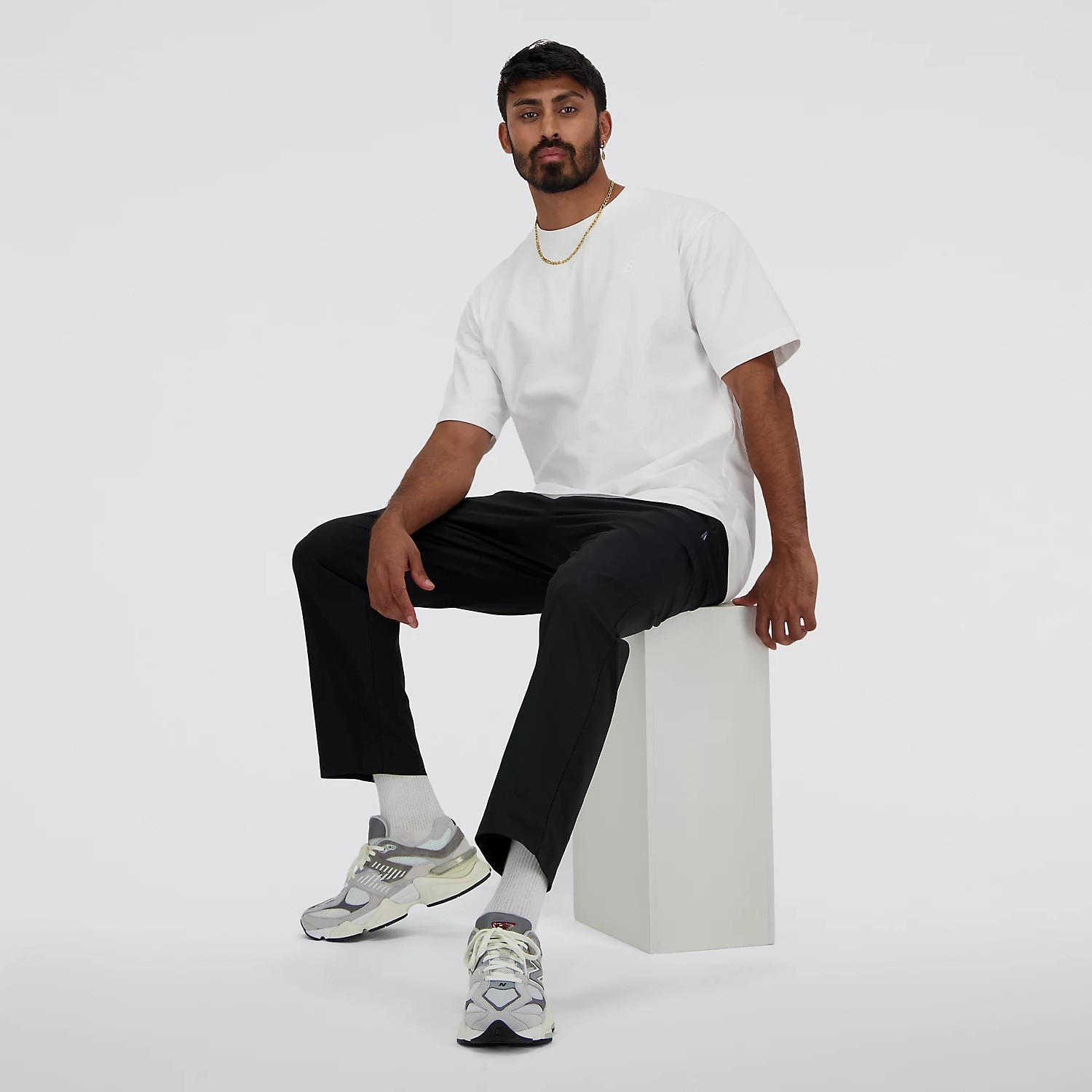 T-shirt Athletics Cotton WHITE