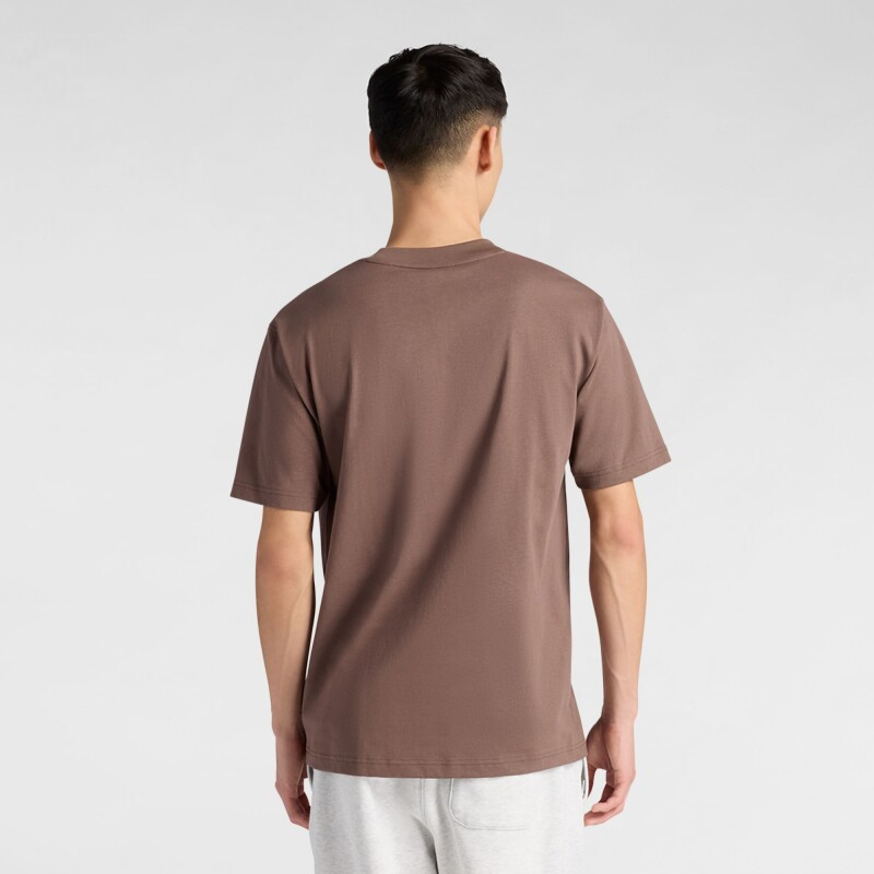 T-shirt Athletics Cotton BROWN