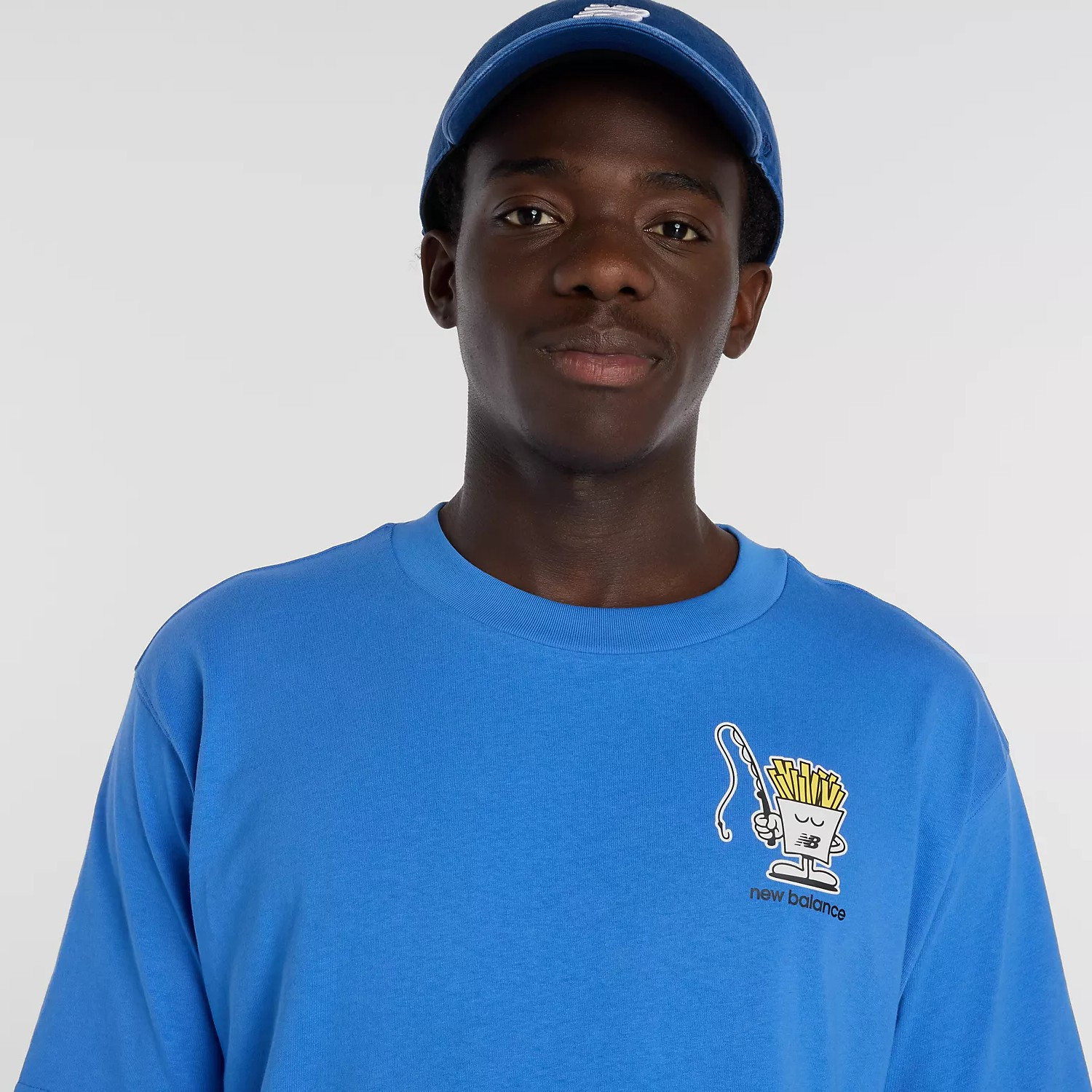 T-shirt Fish and Chips BLUE BIRD