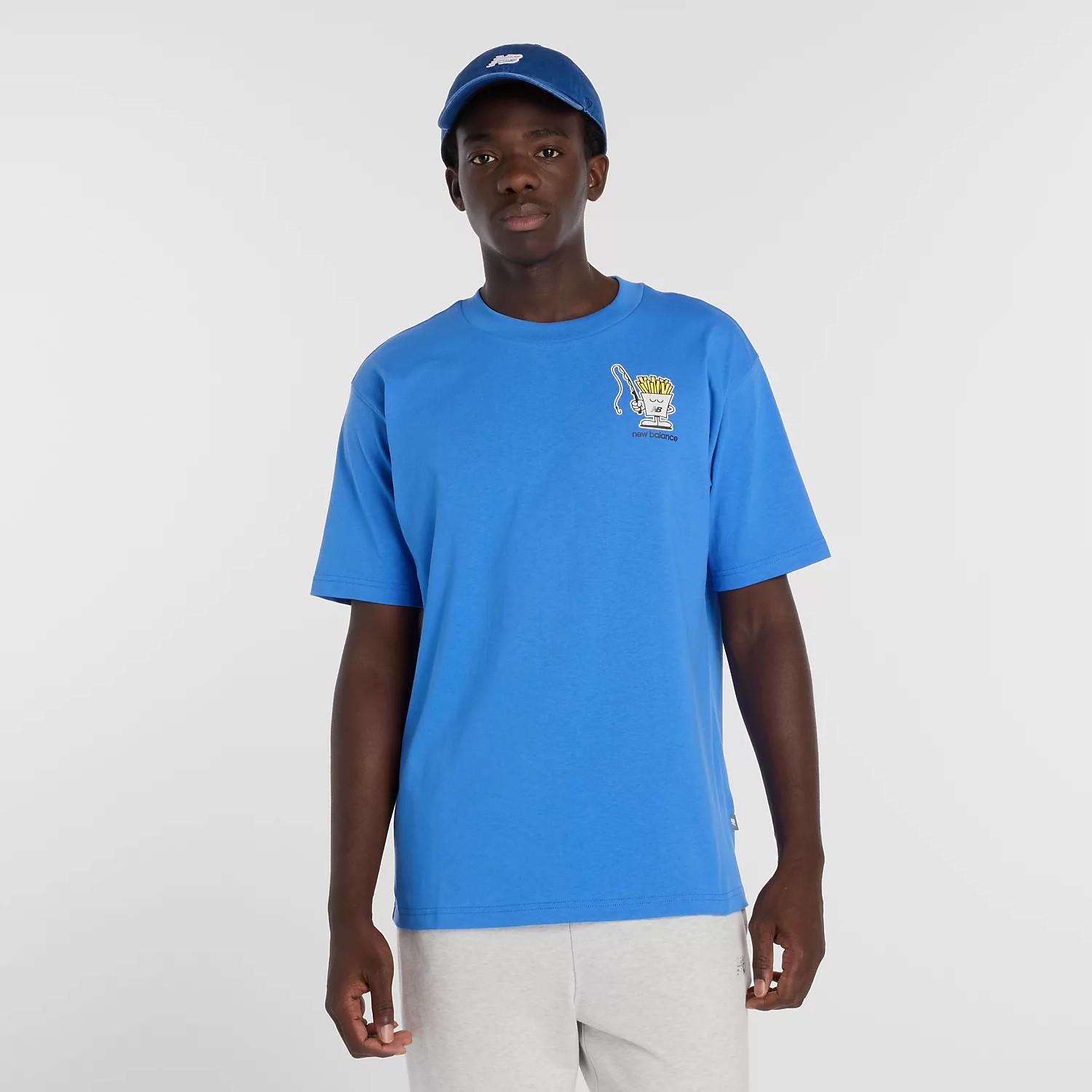 T-shirt Fish and Chips BLUE BIRD