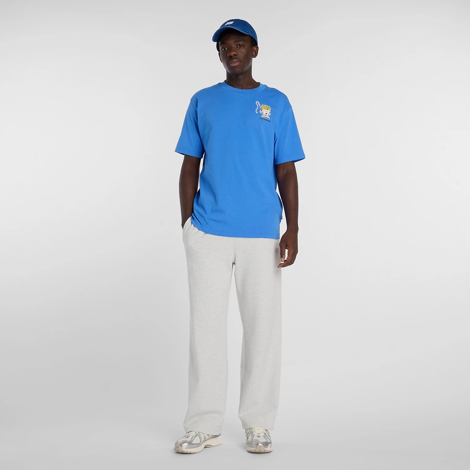 T-shirt Fish and Chips BLUE BIRD
