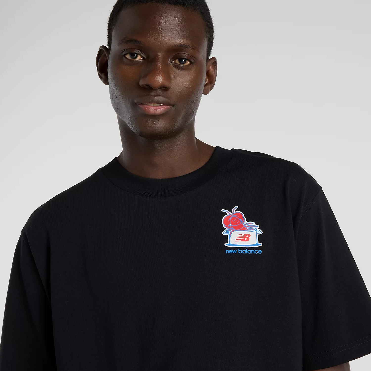 T-shirt Lobster Roll BLACK