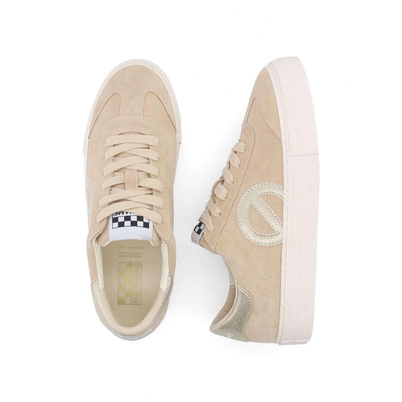 ARCADE TOE SIDE W BEIGE/L.GOLD