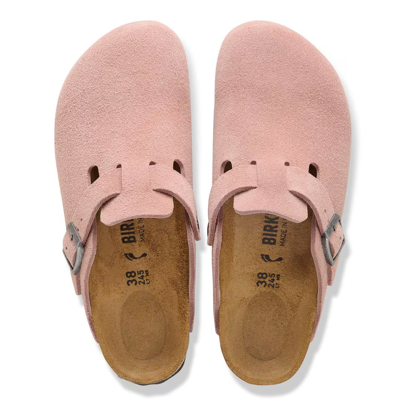 Boston - Suede Pink Clay - Etroite