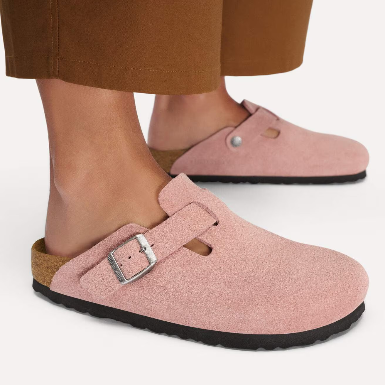 Boston - Suede Pink Clay - Etroite