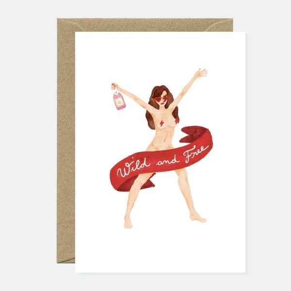 Carte de voeux - Wild & Free