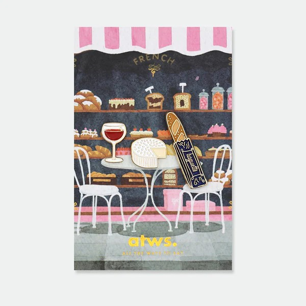 Pin's (set de 3) - French Kit