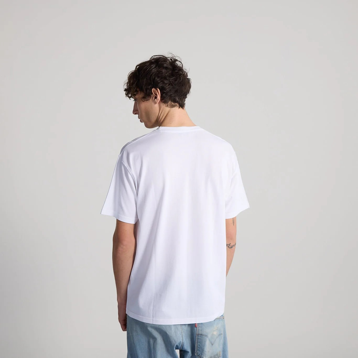 T-shirt Gianni Embroidery White