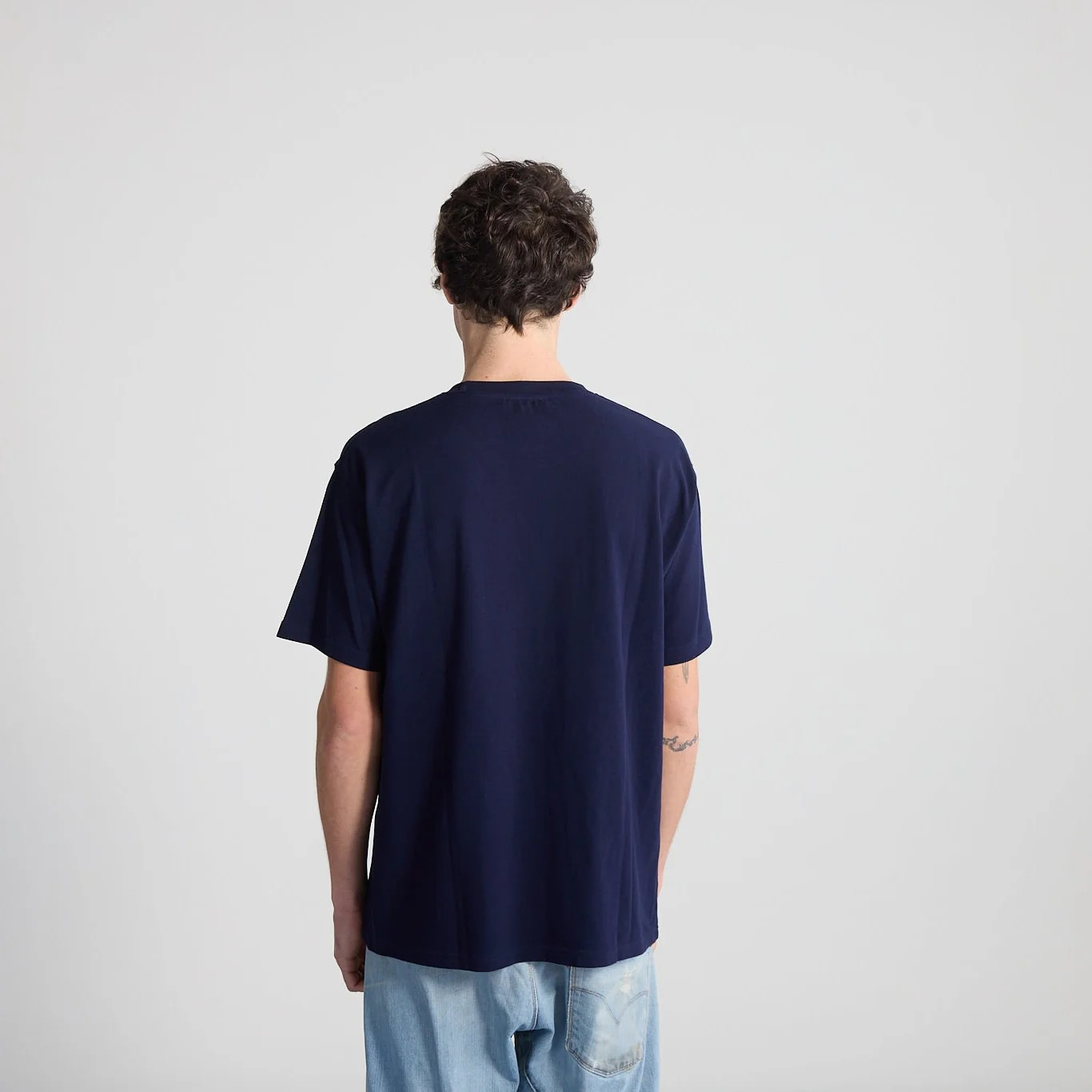 T-shirt Gianni Embroidery Navy