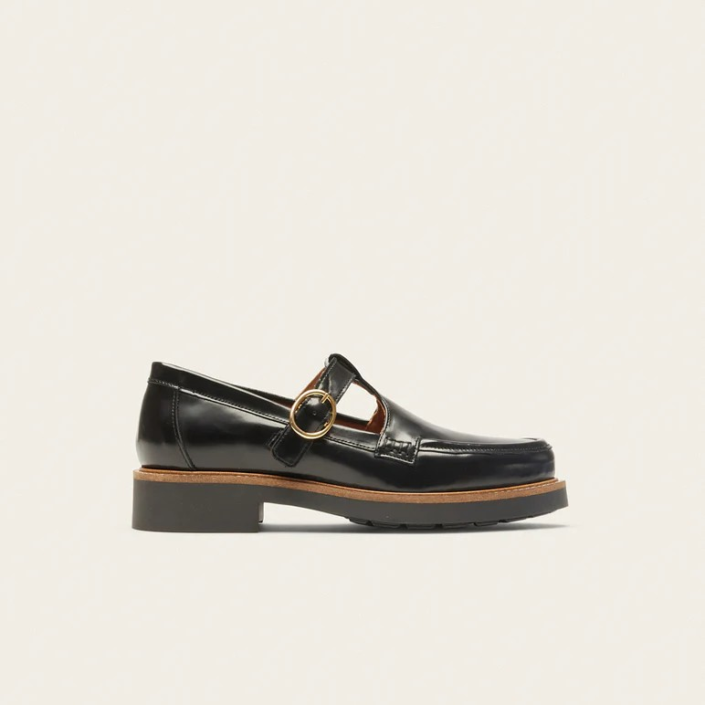 Carmen - Cuir box noir