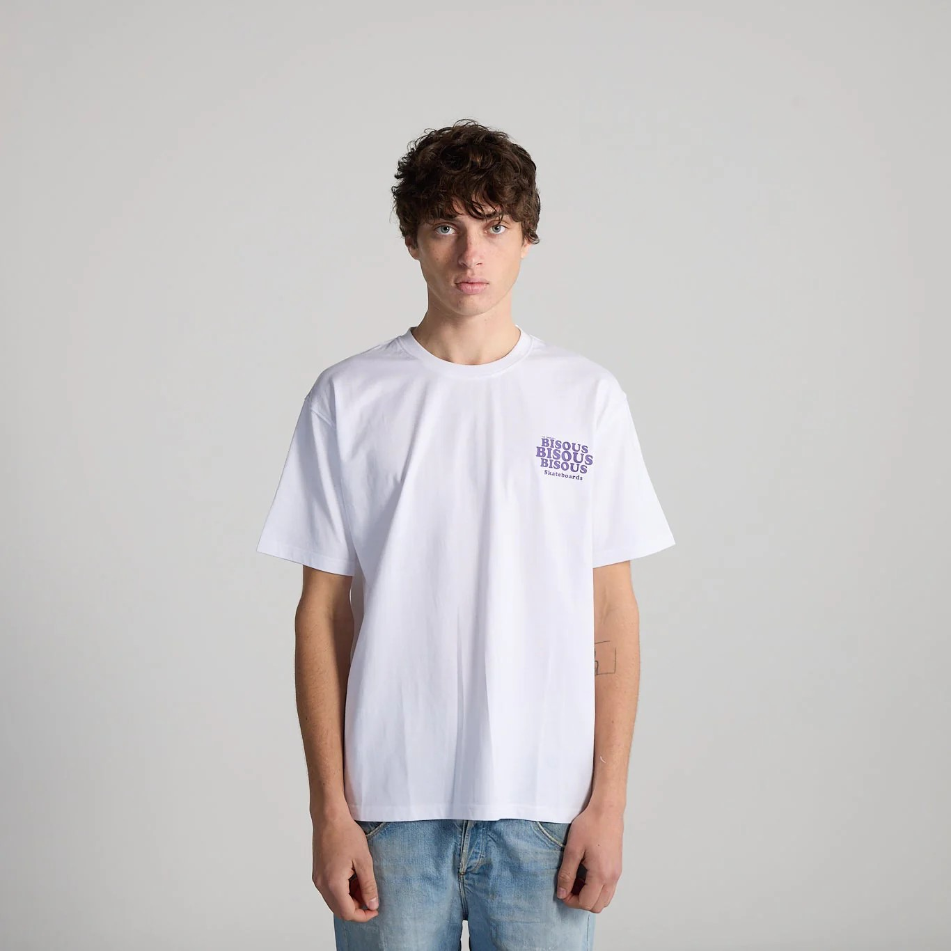 T-shirt Grease White