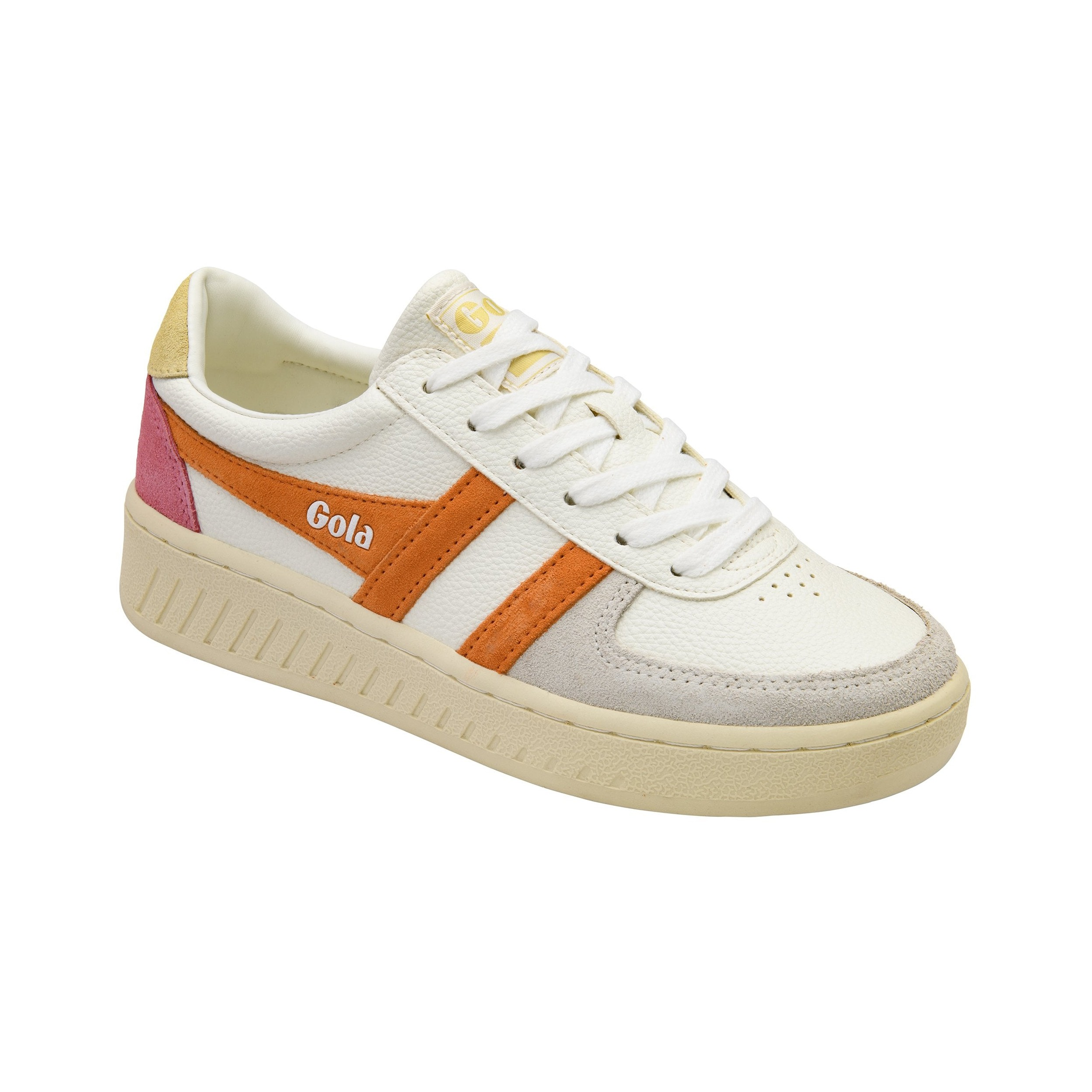Grandslam Trident Trainer White/Apricot/Buttermilk