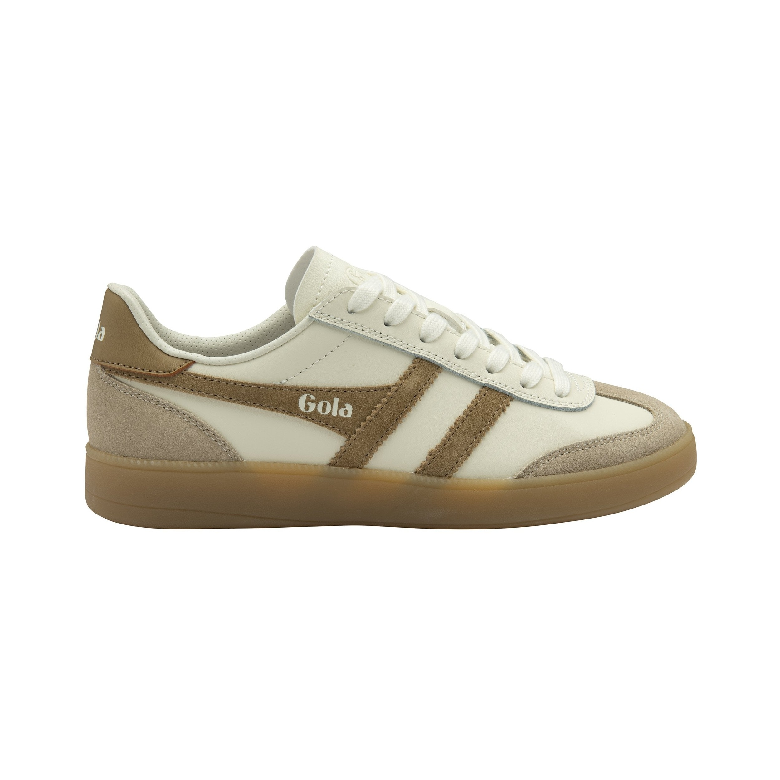 Viper Leather Trainer Off White/Bone/Light Caramel/Gum