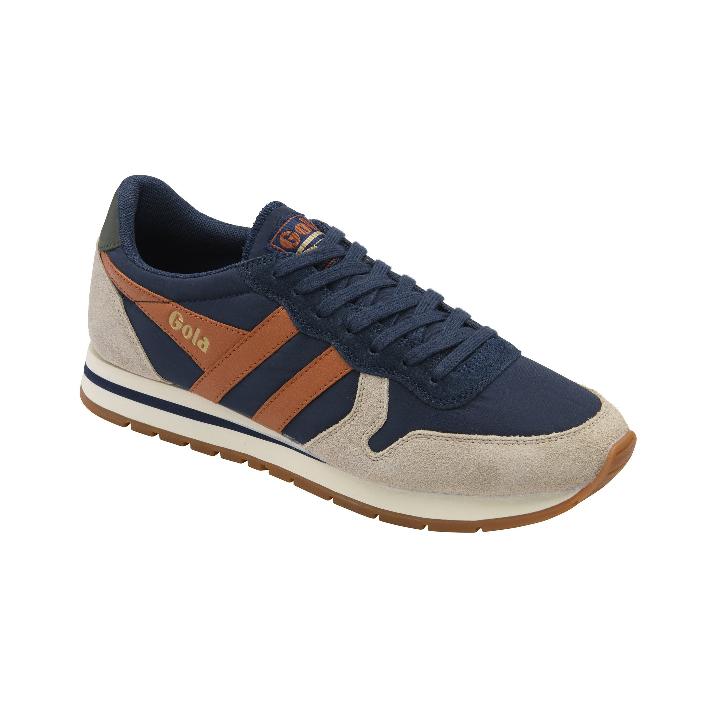 Daytona Chute Trainer Navy/Bone/Moody Orange