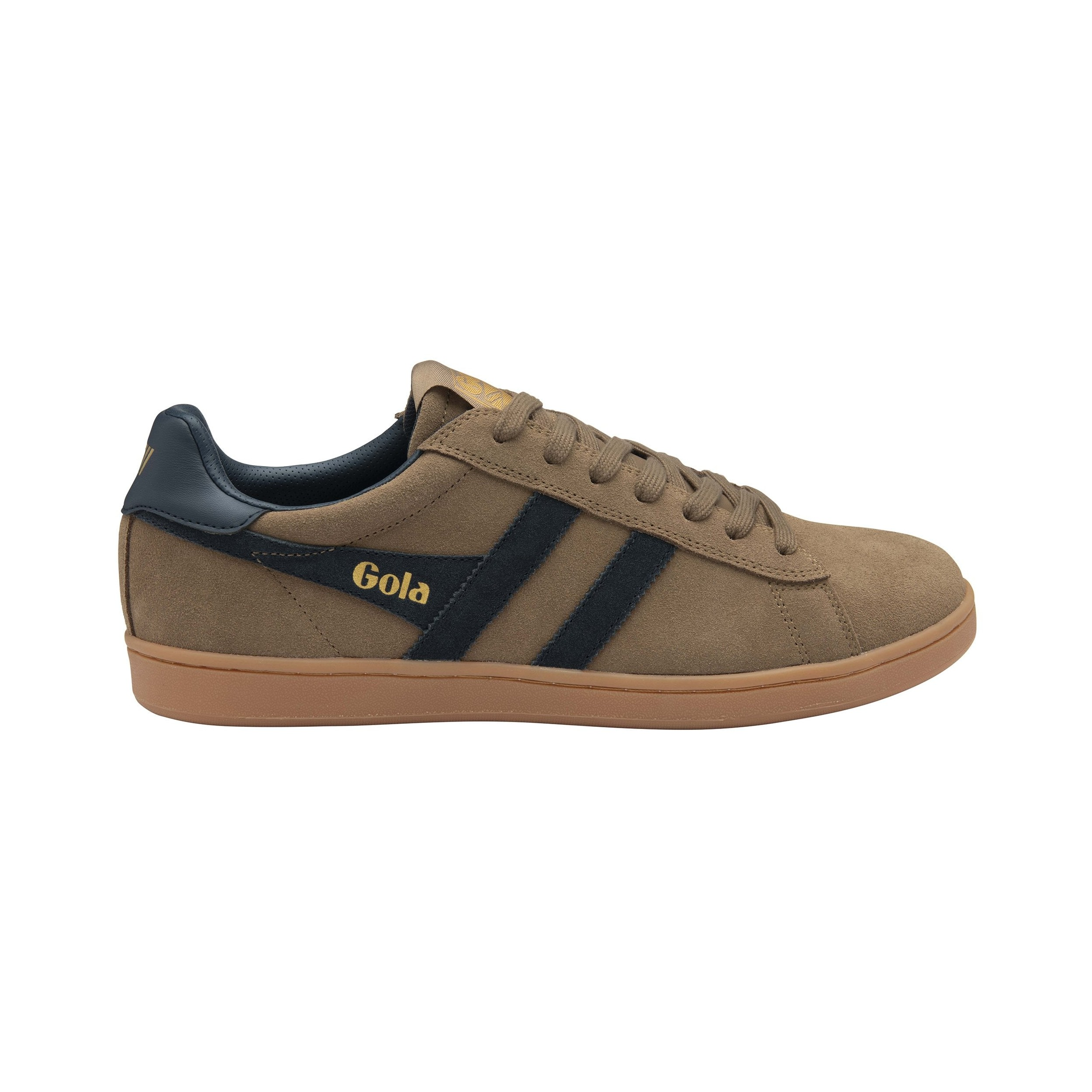 Equipe II Suede Trainer Tobacco/Navy