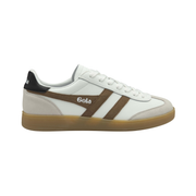 Viper Leather Trainer White/Tobacco/Black/Gum