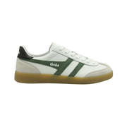 Viper Leather Trainer White/Evergreen/Black/Gum