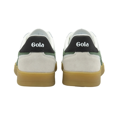 Viper Leather Trainer White/Evergreen/Black/Gum