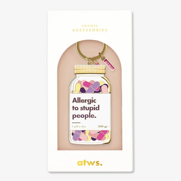 Porte clés - Allergic to