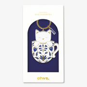 Porte clés - Cat in a mug