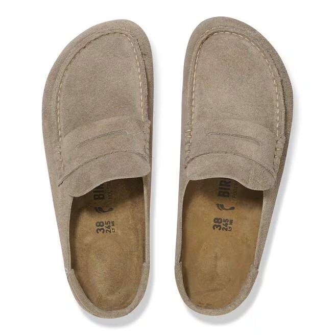 Naples Wrapped - Suede Taupe - Etroite