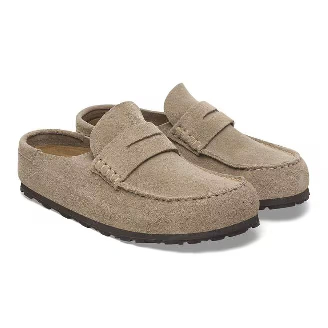 Naples Wrapped - Suede Taupe - Etroite