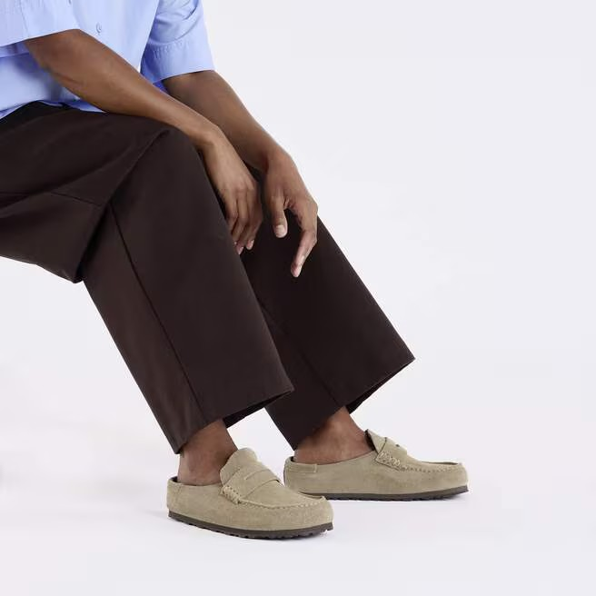 Naples Wrapped - Suede Taupe - Etroite
