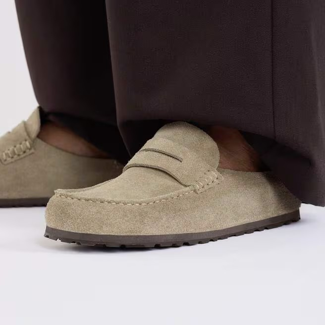 Naples Wrapped - Suede Taupe - Etroite