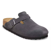 Boston - Suede Charcoal - Etroite