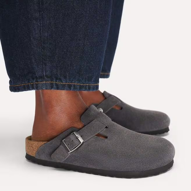 Boston - Suede Charcoal - Normale