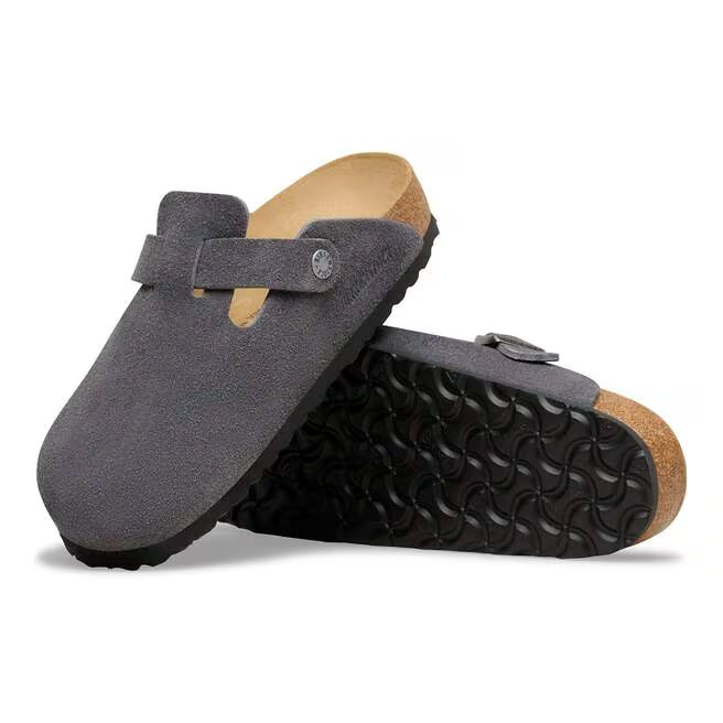 Boston - Suede Charcoal - Normale