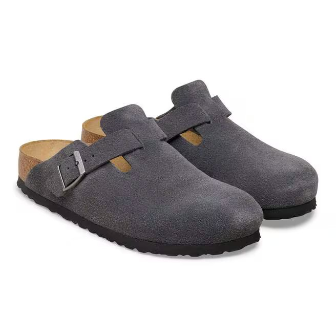 Boston - Suede Charcoal - Normale