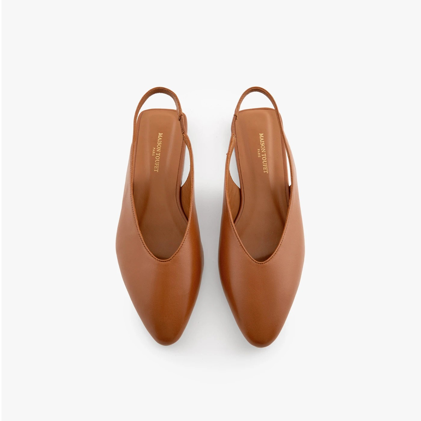 MARIANA - CUIR LISSE COGNAC
