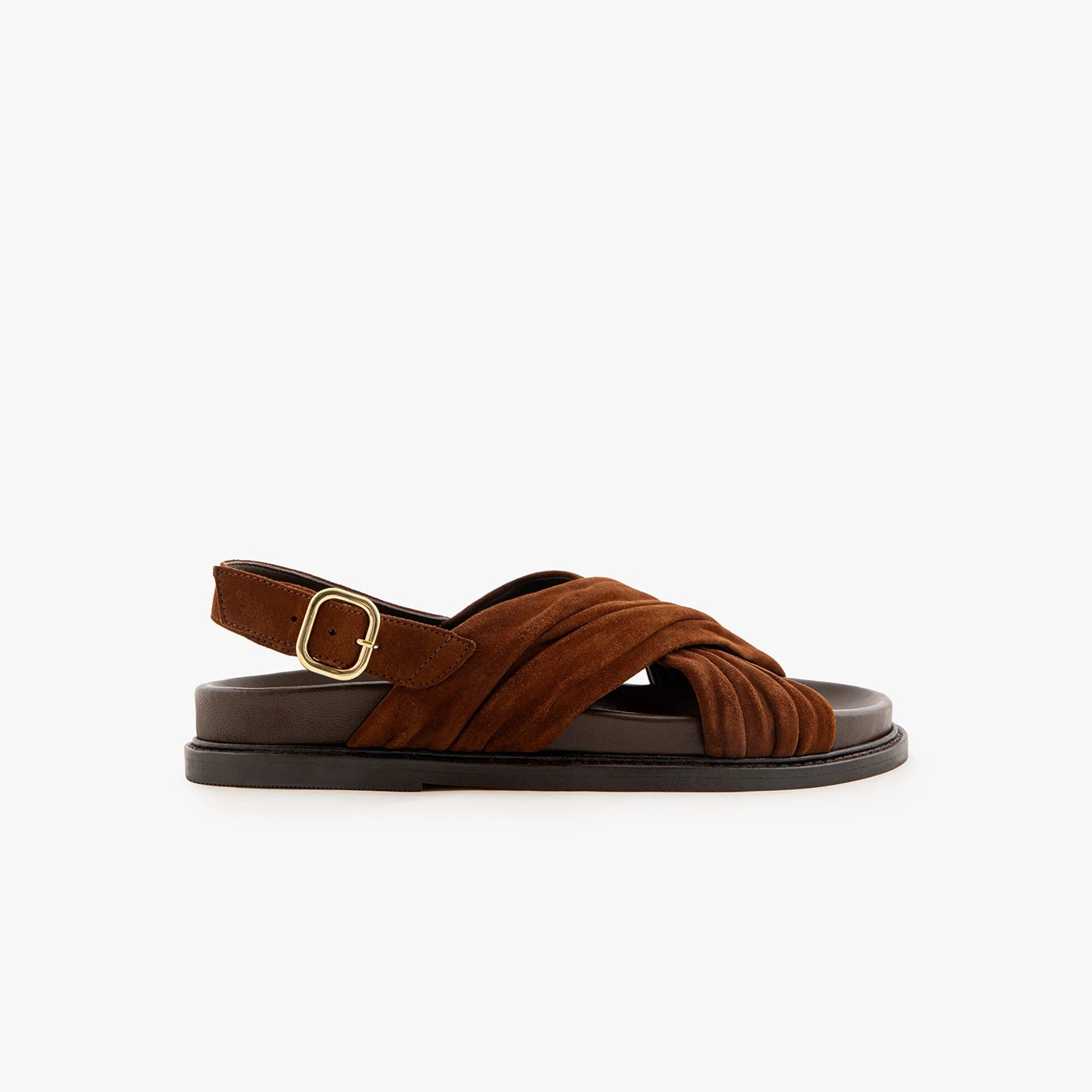 DIANE - CUIR VELOURS CAMEL