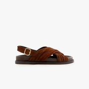 DIANE - CUIR VELOURS CAMEL