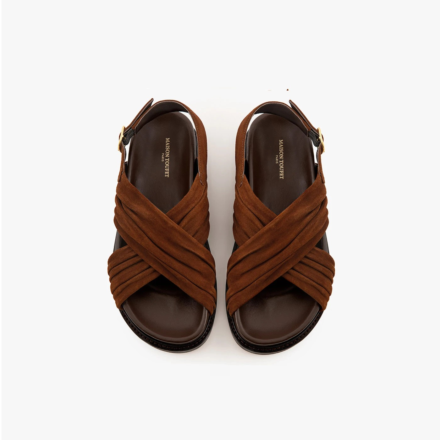 DIANE - CUIR VELOURS CAMEL