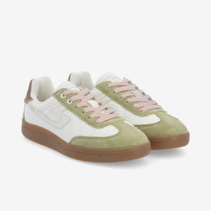 SHEFFIELD JOGGER W O.WHITE/JADE/BRONZE