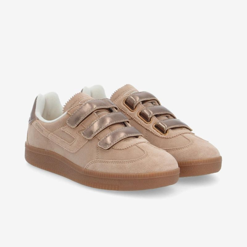 SHEFFIELD STRAPS W NUDE/BRONZE