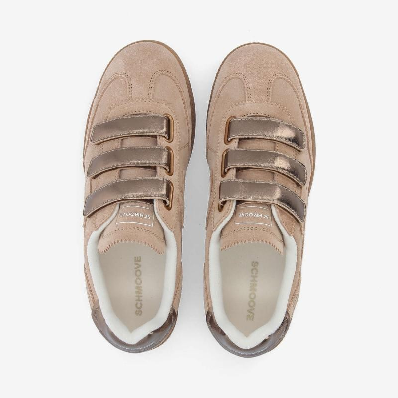 SHEFFIELD STRAPS W NUDE/BRONZE