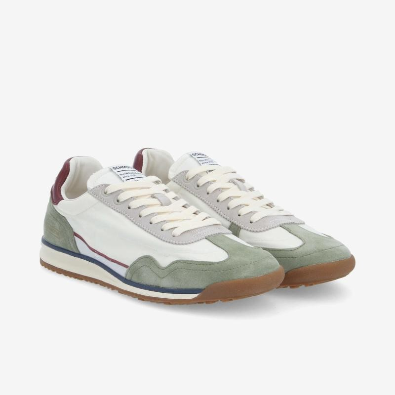 CAMDEN SNEAKER M O.WHITE/SAUGE/BORDO