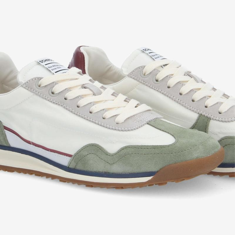 CAMDEN SNEAKER M O.WHITE/SAUGE/BORDO