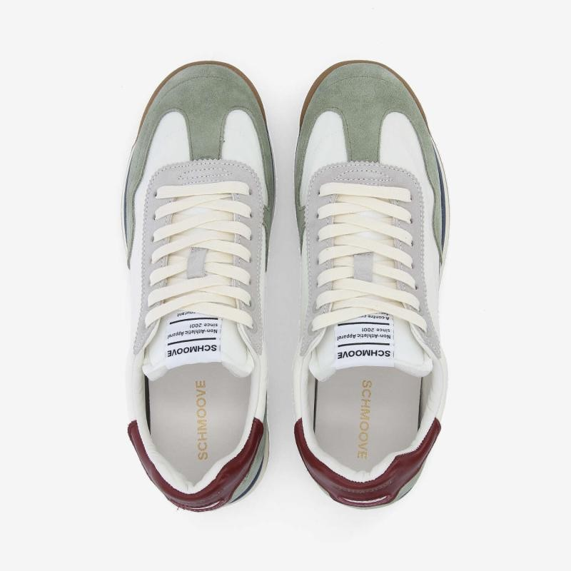 CAMDEN SNEAKER M O.WHITE/SAUGE/BORDO