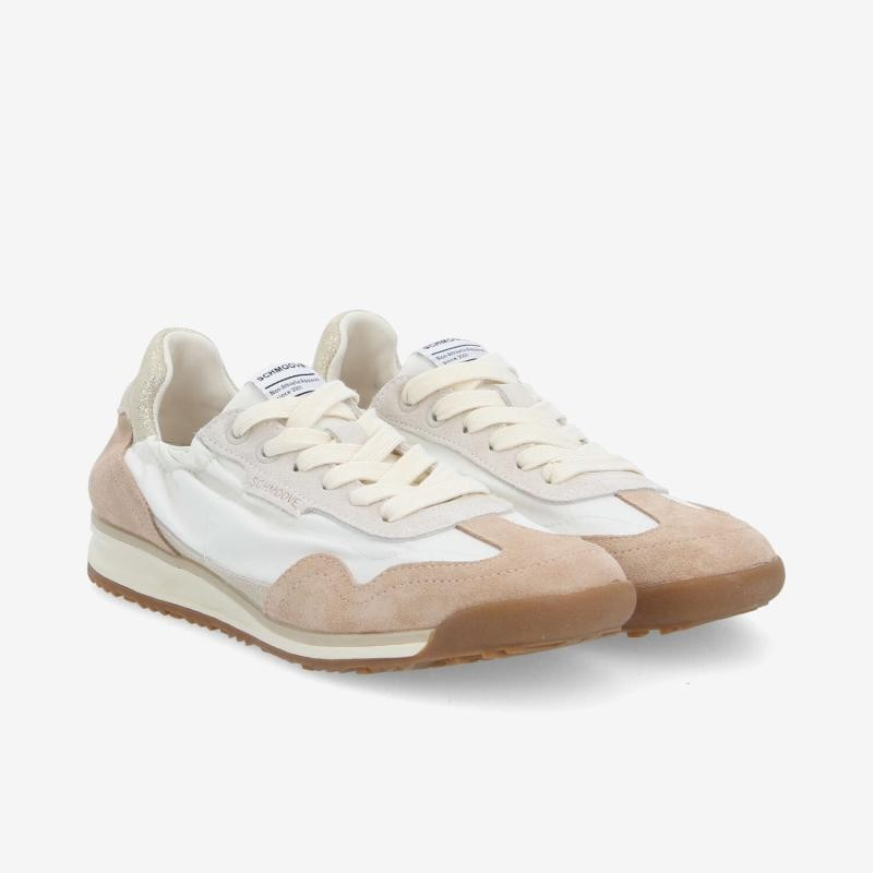 CAMDEN SNEAKER W O.WHITE/NUDE/LIGHT GOLD