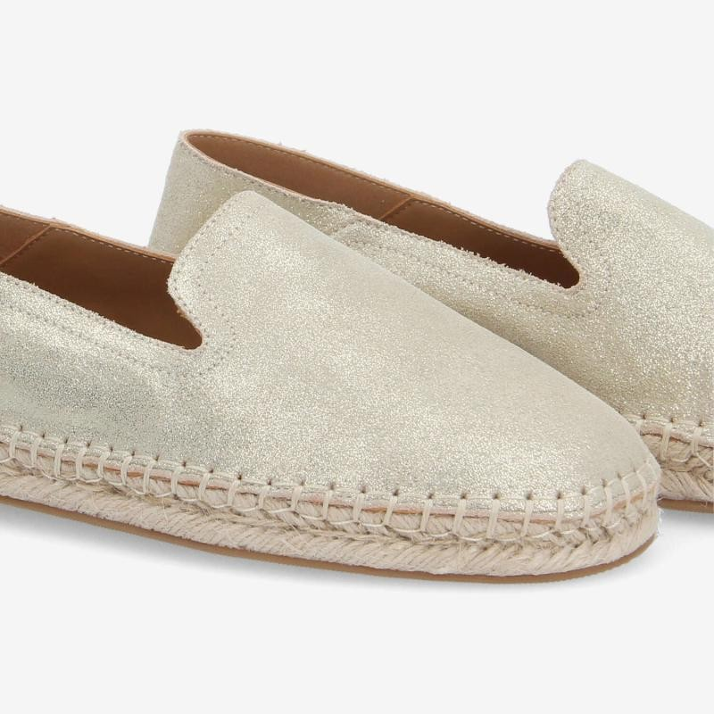MIELI ESPADRILLE W LIGHT GOLD